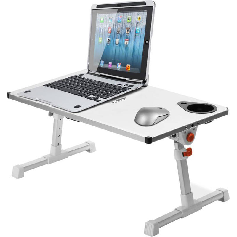 Ergonomic adjustable laptop stand desk table for bed ,sofa and couch